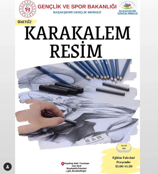 GSB Başakşehir GM - Karakalem Resim